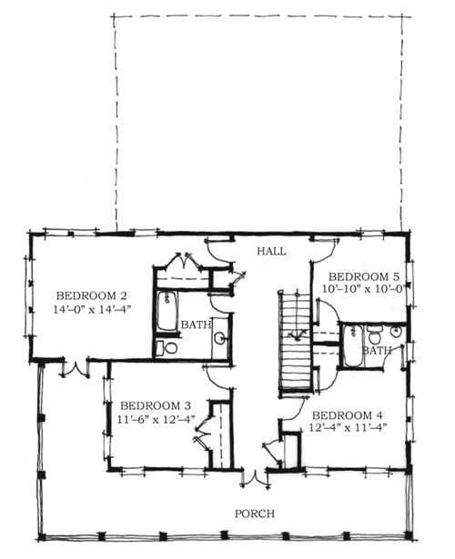 Historic Level Two of Plan 73703