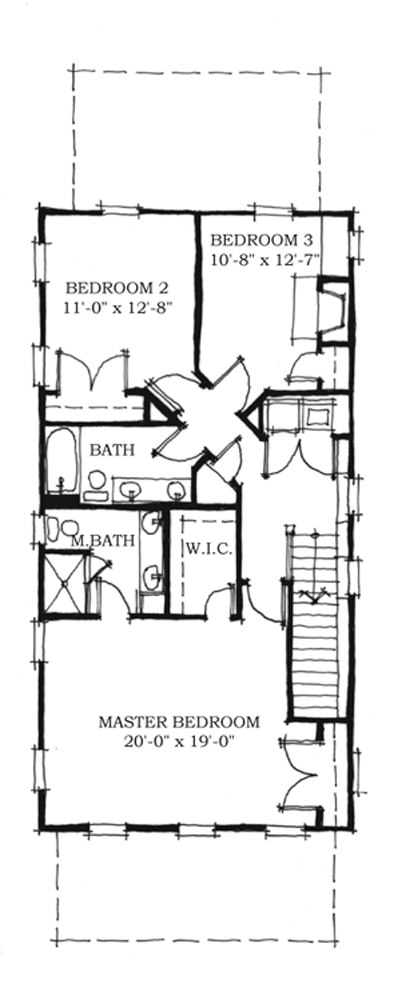 Historic Traditional Level Two of Plan 73704