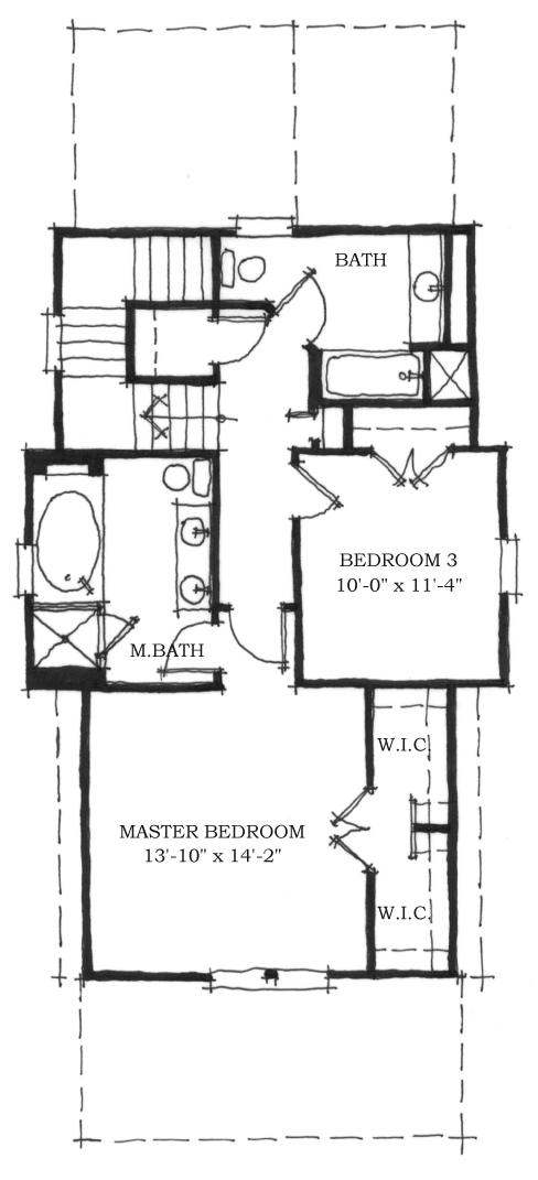 Historic Southern Level Two of Plan 73707