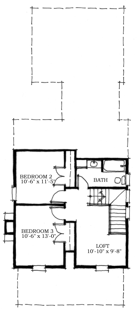 Historic Southern Level Two of Plan 73708