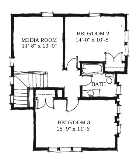 Historic Southern Level Two of Plan 73714