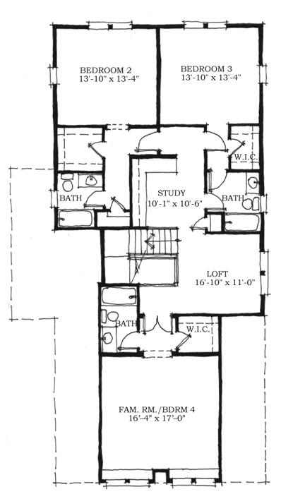 Historic Southern Level Two of Plan 73715