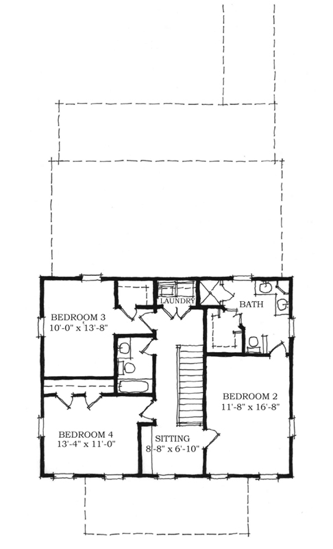 Historic Southern Level Two of Plan 73717