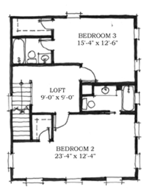 Historic Southern Level Two of Plan 73720