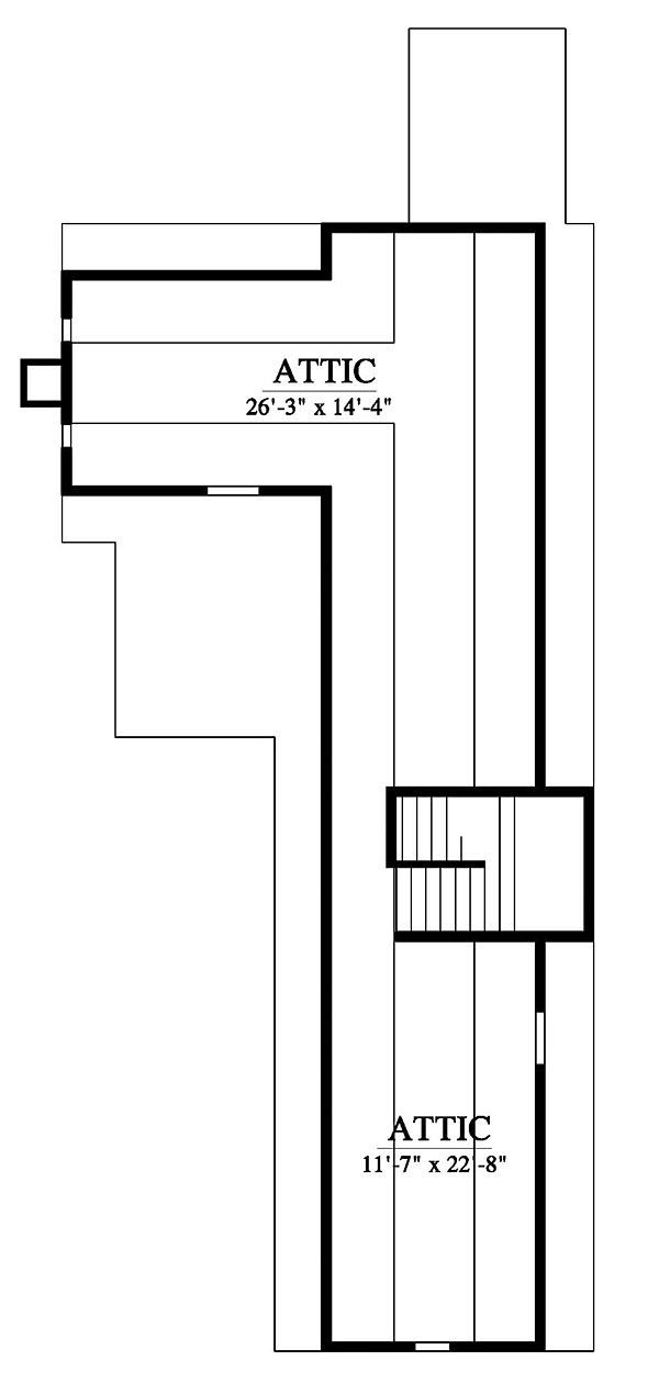 Historic Southern Level Three of Plan 73725