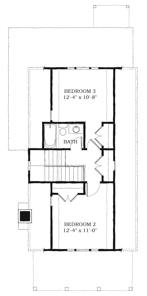 Historic Southern Level Two of Plan 73736