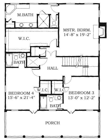 Historic Southern Level Two of Plan 73740