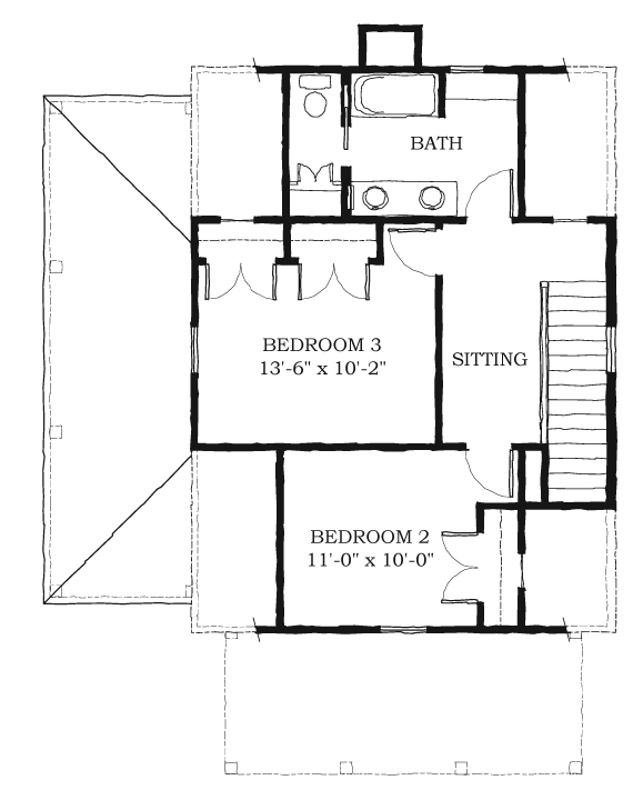 Historic Southern Level Three of Plan 73741