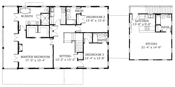 Historic Southern Level Two of Plan 73747