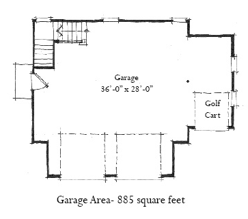 Garage Plan 73758 - 2 Car Garage Level One