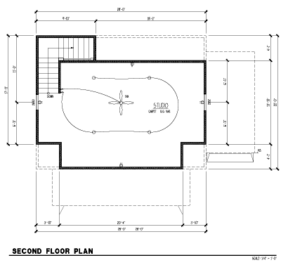 Historic Level Two of Plan 73758