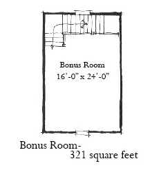 Garage Plan 73769 - 1 Car Garage Apartment Second Level Plan