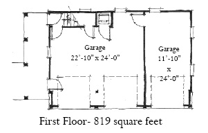 Historic Level One of Plan 73773