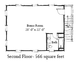 Historic Level Two of Plan 73783