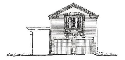 Garage Plan 73785 - 2 Car Garage Elevation