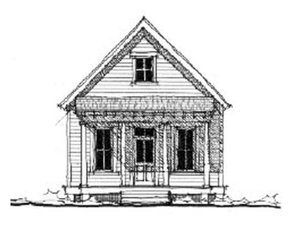 House Plan 73797 Elevation