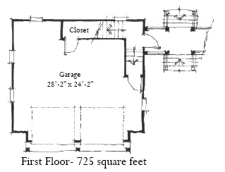 Historic Level One of Plan 73809