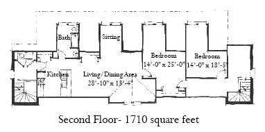 Garage Plan 73820 - 6 Car Garage Apartment Second Level Plan