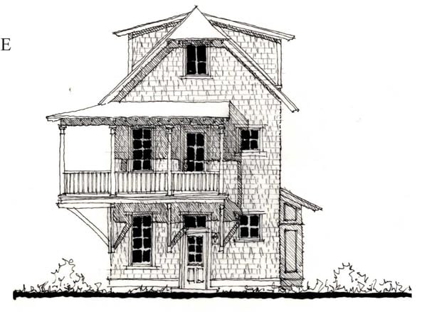 Plan 73833 | Historic Style with 2 Bed, 3 Bath