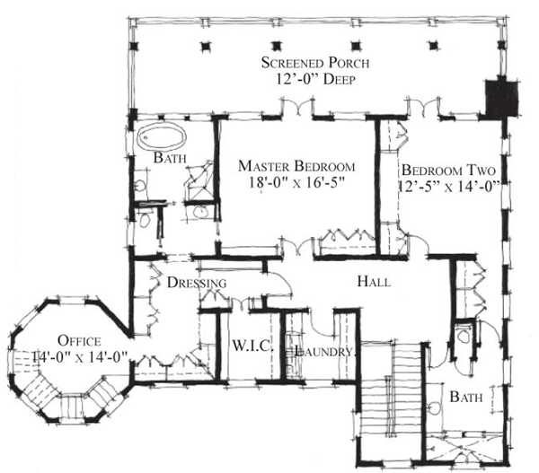 Historic Victorian Level Two of Plan 73837