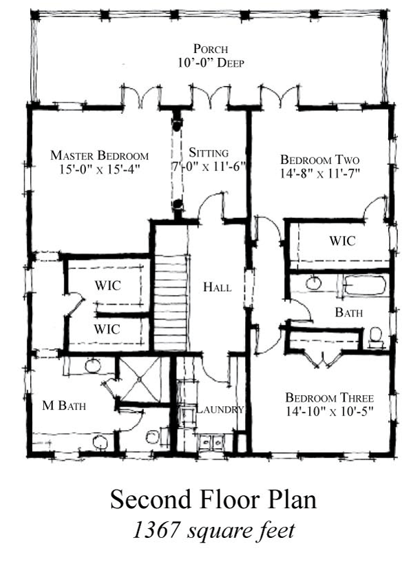 Historic Southern Level Two of Plan 73841