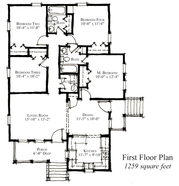 Country Historic Level One of Plan 73853