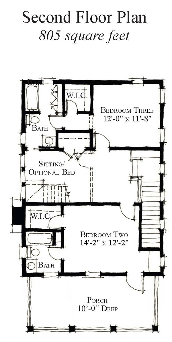 Country Historic Level Two of Plan 73871