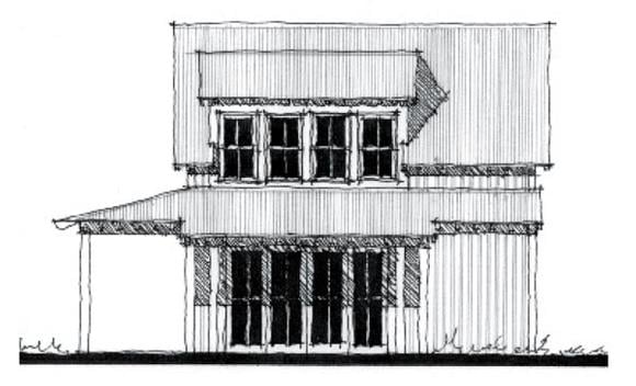 House Plan 73883 Elevation