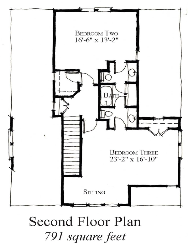 Country Historic Level Two of Plan 73900