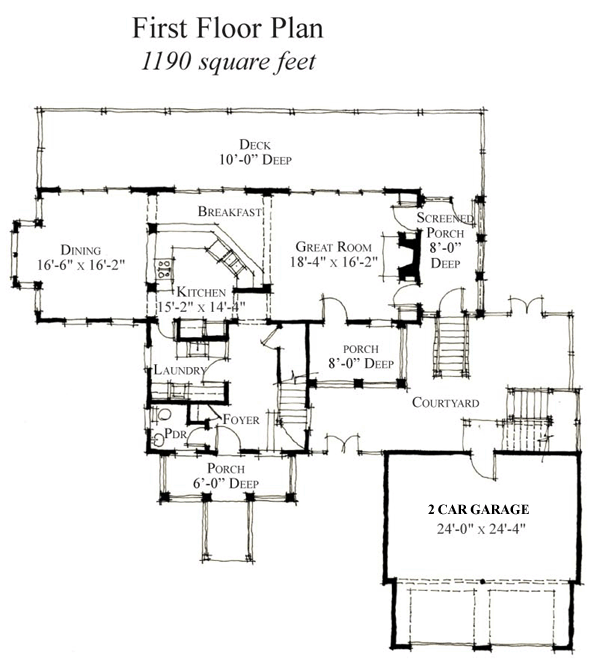 Country Historic Level One of Plan 73914