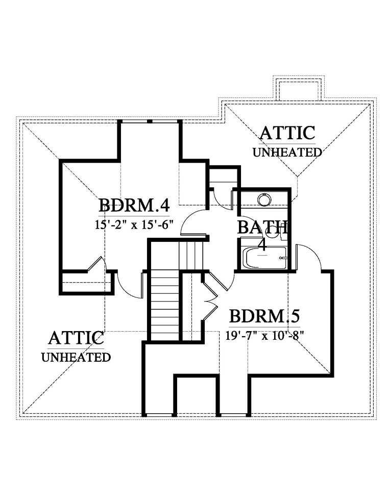 Colonial Southern Level Three of Plan 73925