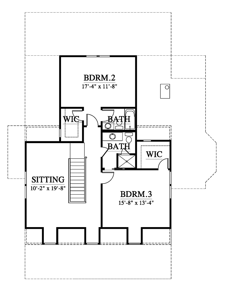 Cape Cod Country Southern Level Two of Plan 73932