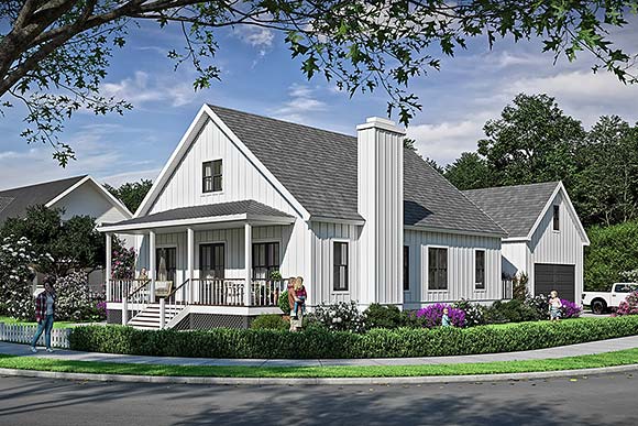 House Plan 74001 Elevation