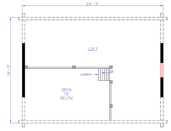 Log Narrow Lot Level Two of Plan 74102