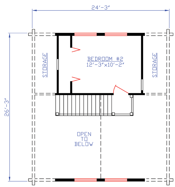 Log Narrow Lot Level Two of Plan 74104