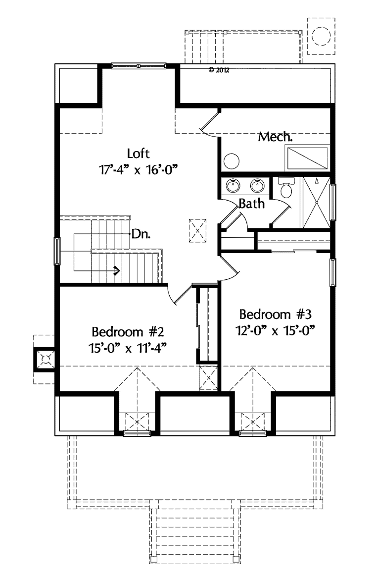 Traditional Level Two of Plan 74241