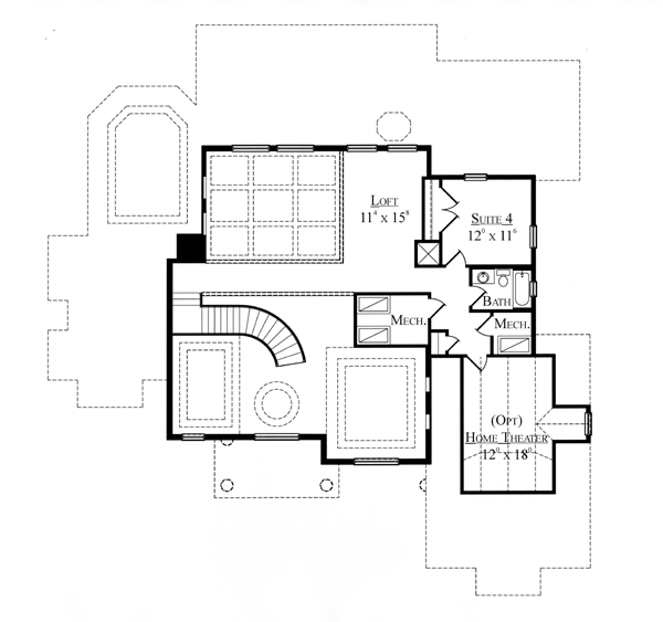 Mediterranean Level Two of Plan 74249