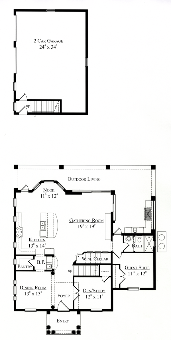 Traditional Level One of Plan 74252