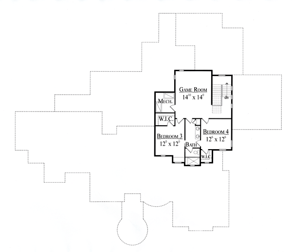 Mediterranean Level Two of Plan 74259