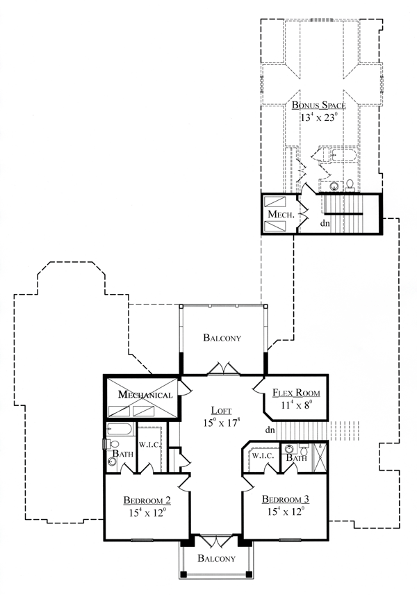 Traditional Level Two of Plan 74277