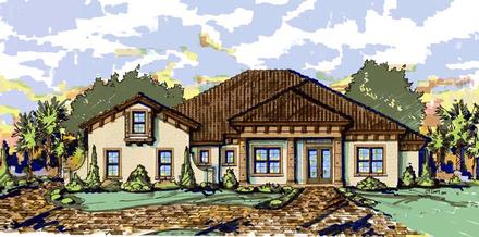 House Plan 74289 Elevation