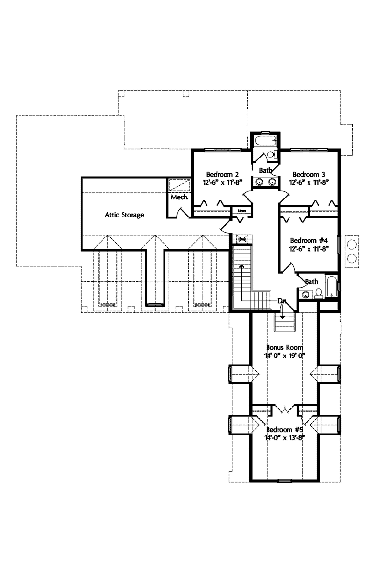 Traditional Level Two of Plan 74291