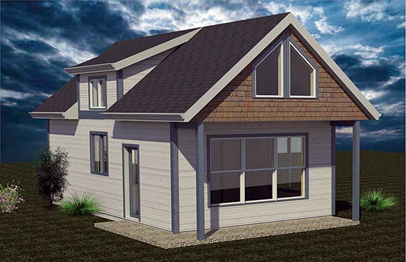 House Plan 74300 Elevation