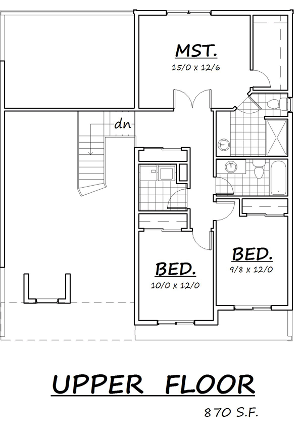 Cape Cod Coastal Traditional Level Two of Plan 74318