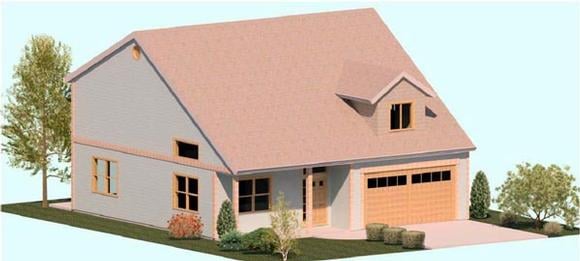 House Plan 74323 Elevation