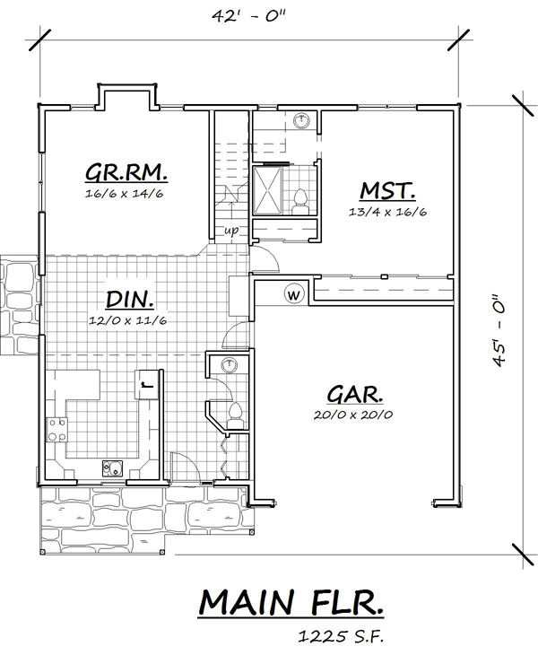 Cape Cod Coastal Country Craftsman Farmhouse Traditional Level One of Plan 74325