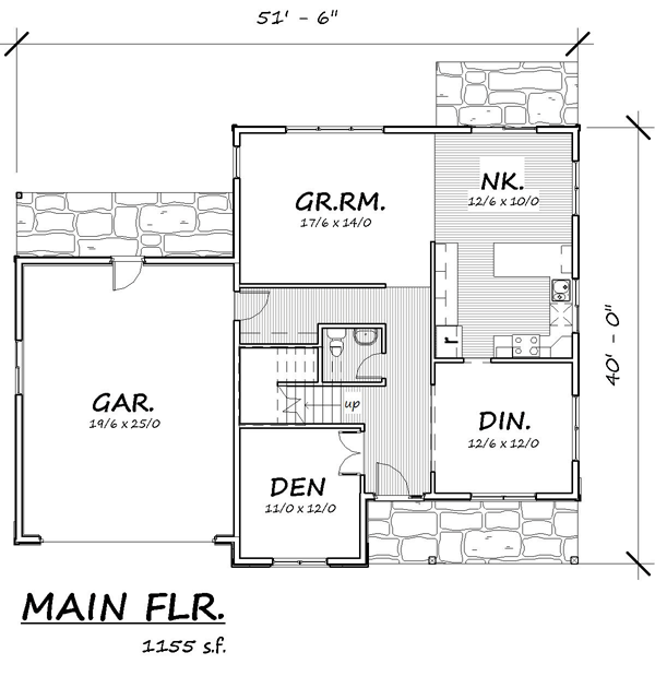 Colonial Country Farmhouse Traditional Level One of Plan 74344