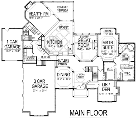 First Level Plan