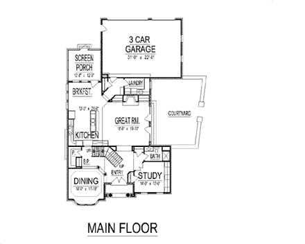 First Level Plan