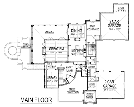 First Level Plan